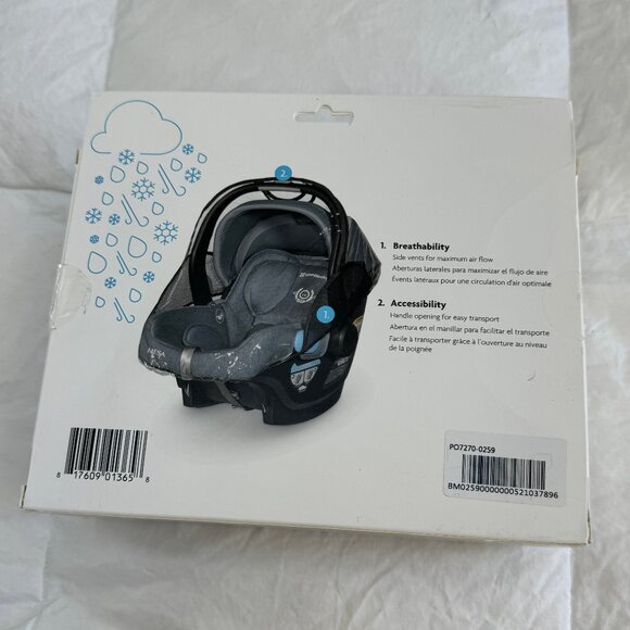 UPPABABY Mesa Rain Shield for car seat - New in Box - Clear - Picture 5 of 6